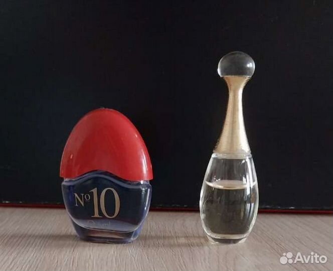 Парфюм миниатюра винтаж и миниатюра Jadore Dior