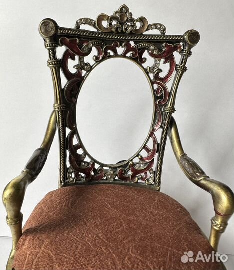 Фоторамка стул, эмаль