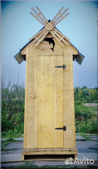 Уличный туалет прямоугольник EZY