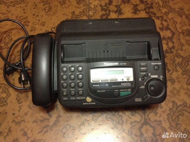 Факс panasonic KX-FT68RU и радио телефон
