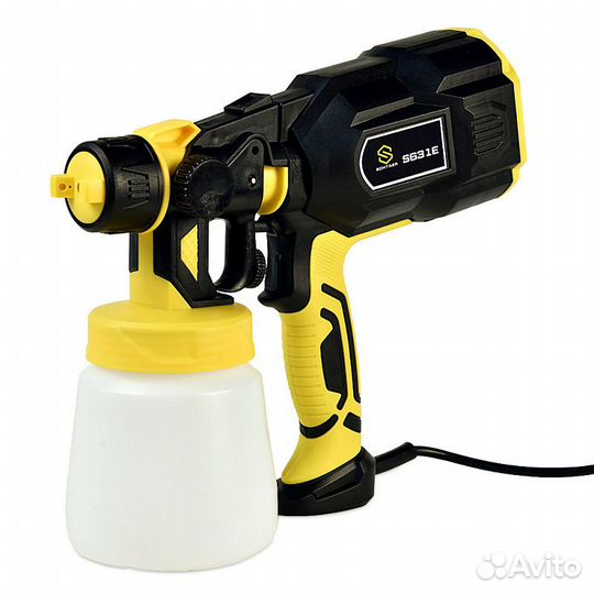 Краскопульт электрический с дюзами 1,8 и 2,5 мм