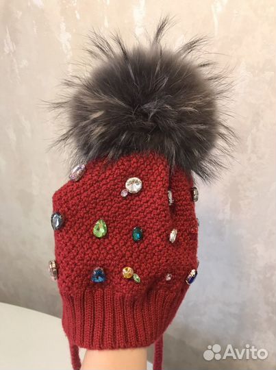 Шапка и снуд для девочки новые