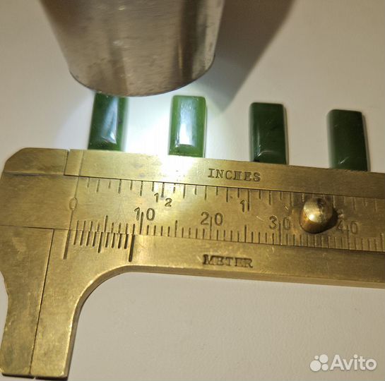 Вставки из нефрита (прямоугольник)