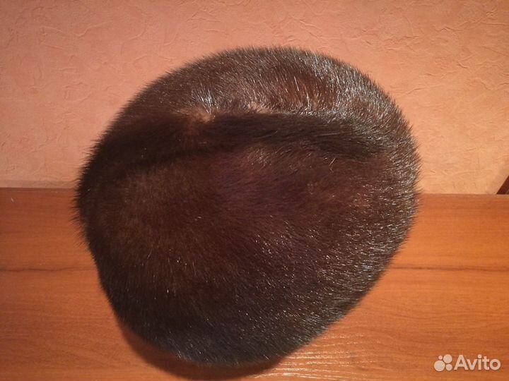 Зимняя норковая шапка