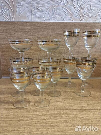 Рюмки, штофы, бокалы СССР