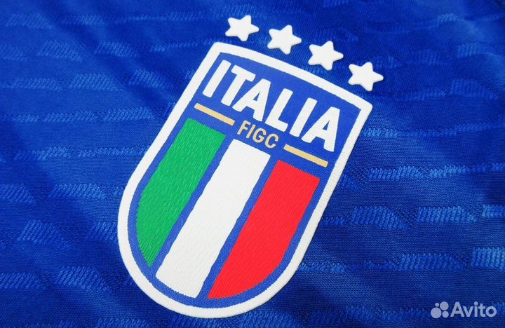 Футболка игровая гостевая Сборная Италии сезон 22