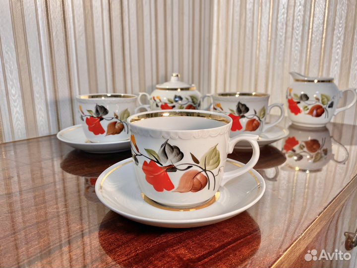 Сервиз чайный (Краснодарский завод)