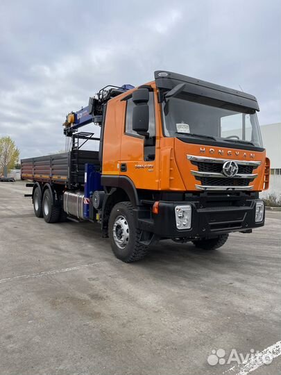 IVECO-Hongyan 6x4 (CQ3254/3255) с КМУ, 2023