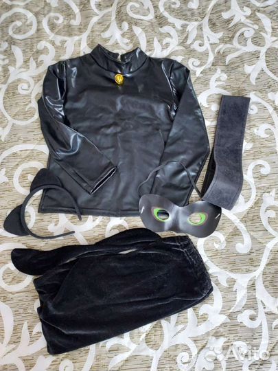 Новогодний костюм супер кот из леди Баг