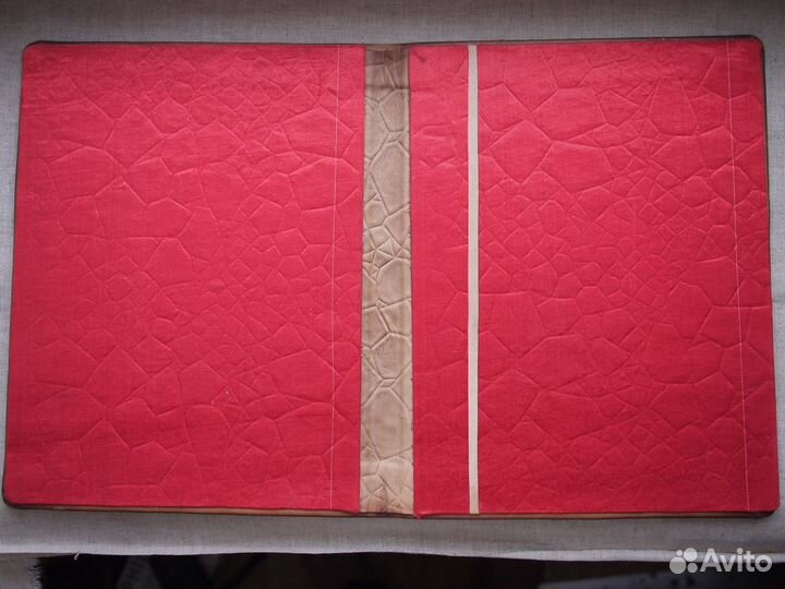 Папка поздравительная Ереван кожа тисненая