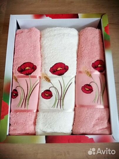 Набор махровых полотенец