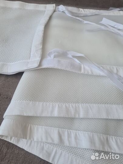 Бортики сетка на кроватку