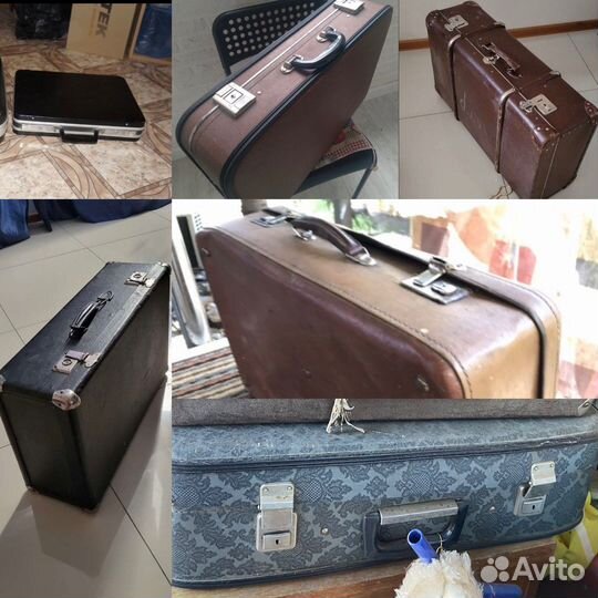 Чемоданы времен ссср. Винтажные чемоданы