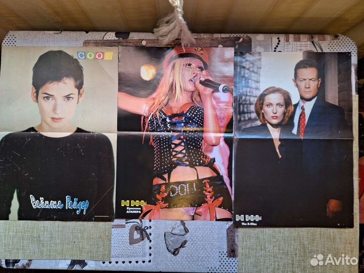 Плакаты музыка 80-90х СССР Россия