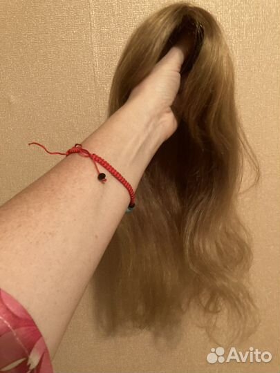 Накладка из натуральных волос