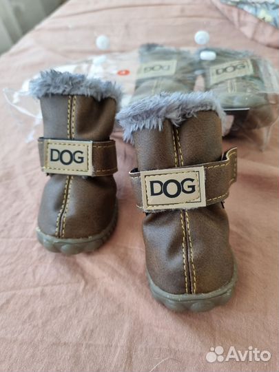 Ботинки для собак новые