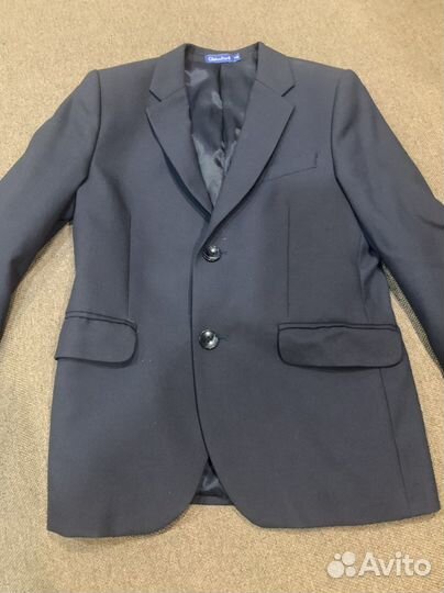 Пиджак школьный для мальчика 140