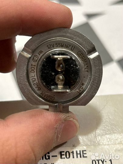 Лампа галоген (H7 LL) (12V 55W) Honda Civic 8 5D