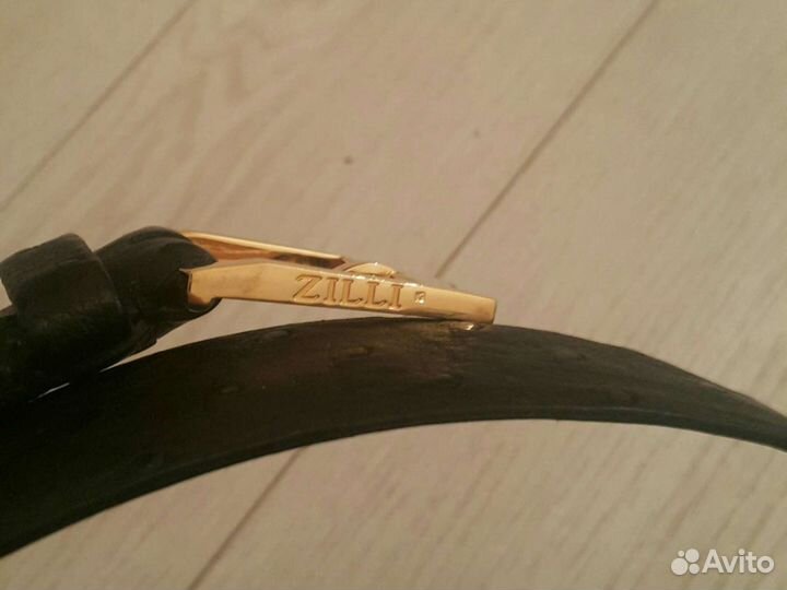 Мужской кожаный ремень zilli