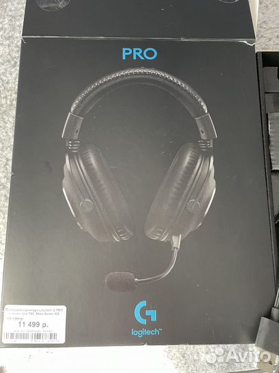 Наушники logitech g pro