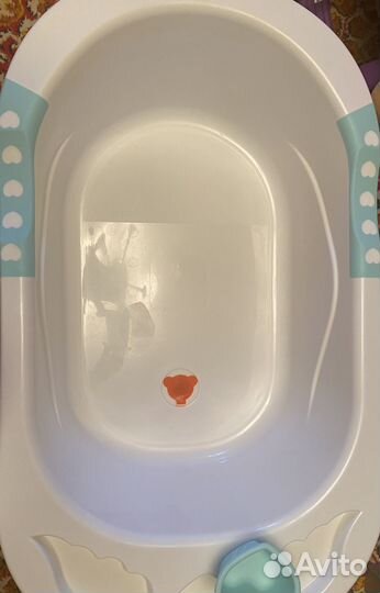 Детская ванночка для купания с горкой