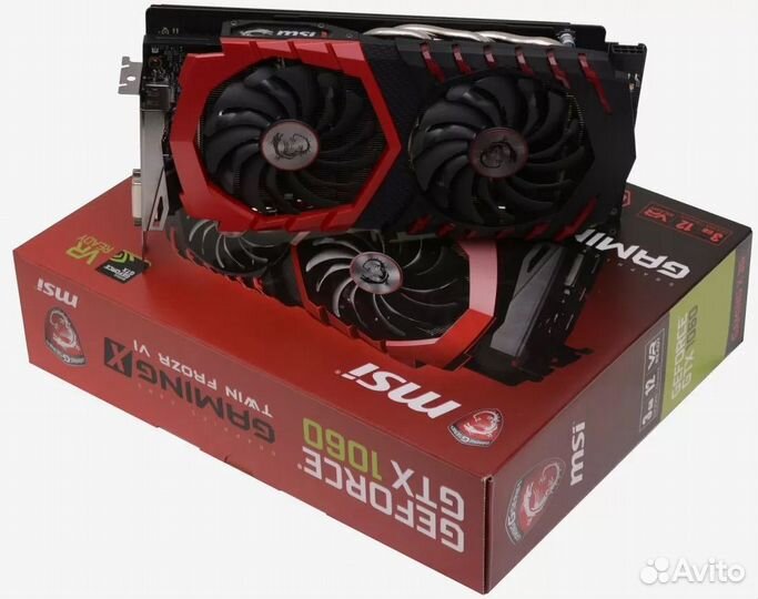 Видеокарта gtx 1060 3gb msi