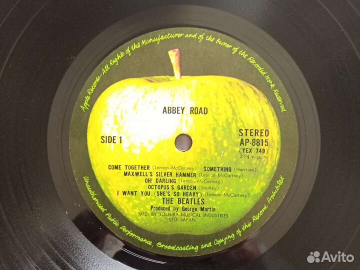 Beatles. Abbey Road, Japan,obi