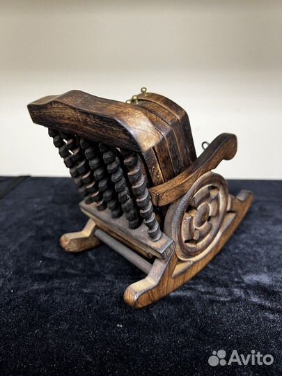 Подставки деревянные набор 6 шт под старину