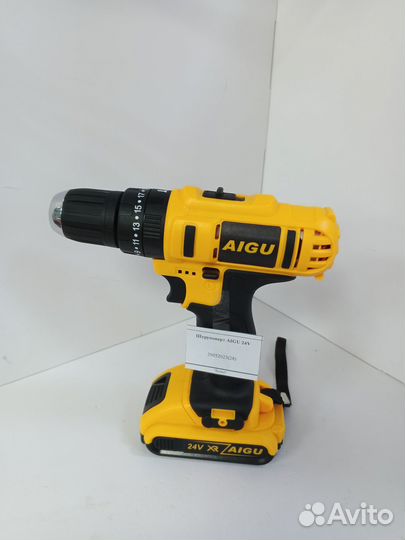 Шуруповерт aigu 24V