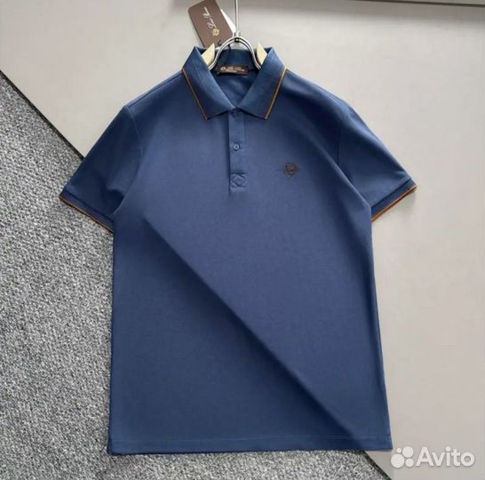 Поло мужское loro piana размер M-L