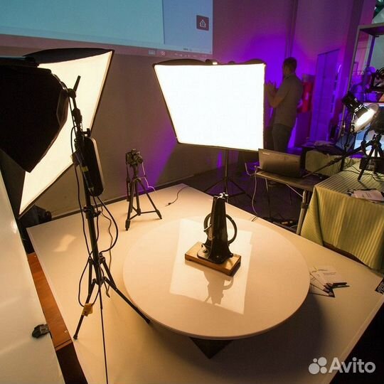 Поворотный стол PhotoMechanics RD-120 W c Wi-Fi мо