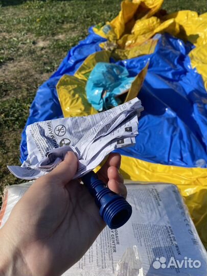 Бассейн детский игровой центр надувной