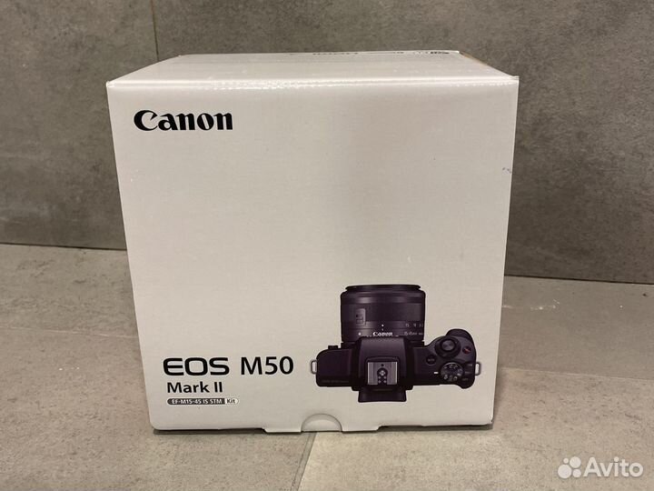 Canon EOS M50 Mark II Kit / Body Новые-Гарантия