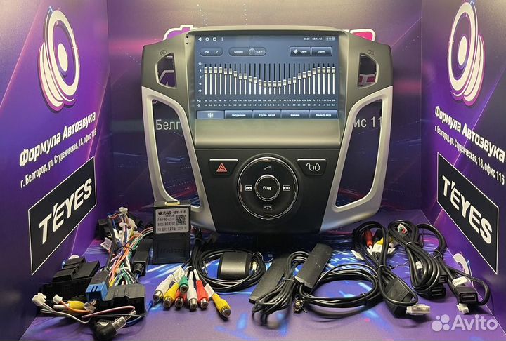 Штатная магнитола Ford Focus 2011-2019 CC3 2K 4-64