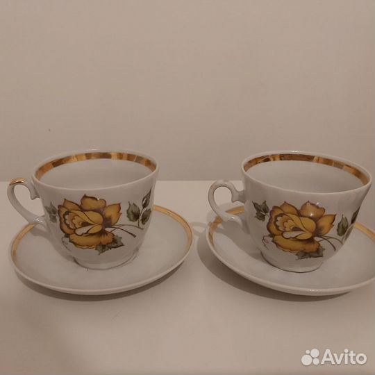 2 чайные пары СССР Барановка