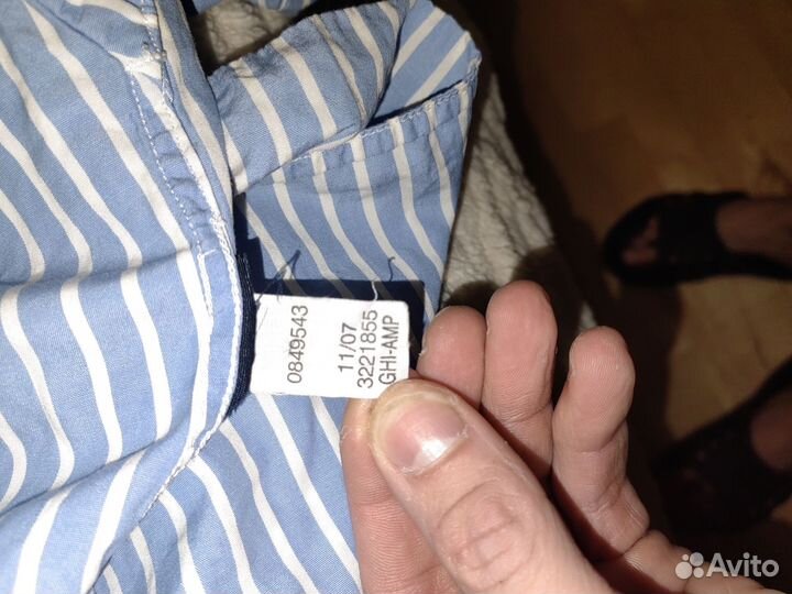 Tommy hilfiger рубашка xl