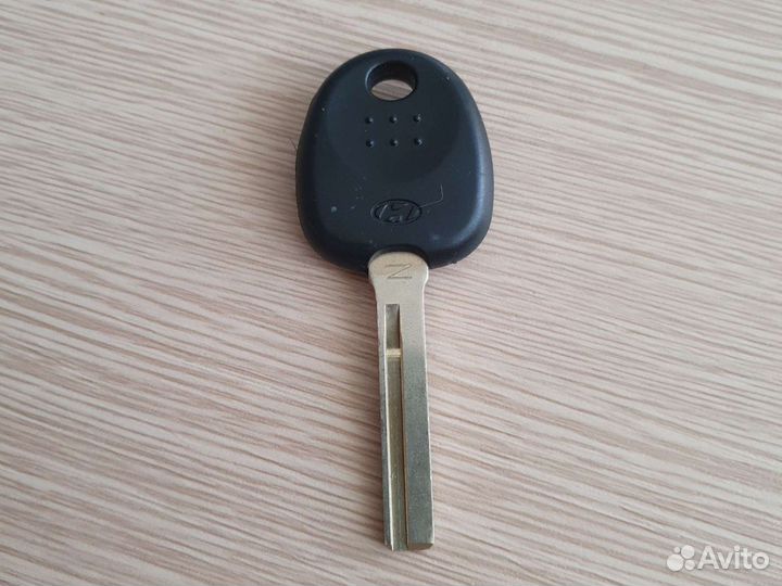 Ключ заготовка kia-hyundai