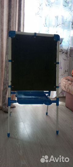Доска мольберт для рисования двусторонняя