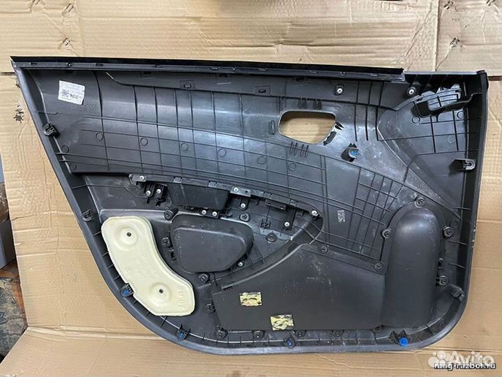 Обивка двери Chevrolet Spark 2021г передняя правая