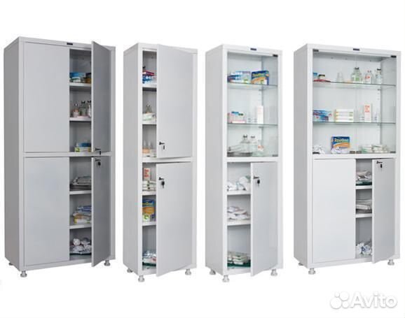 Шкаф медицинский металлический