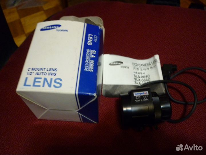 Объектив computar 8 mm 1/3