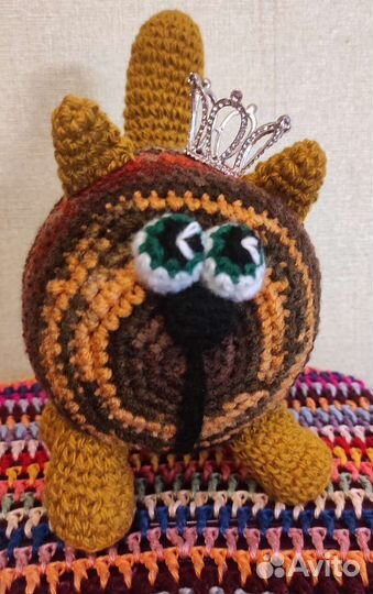 Вязаный котик