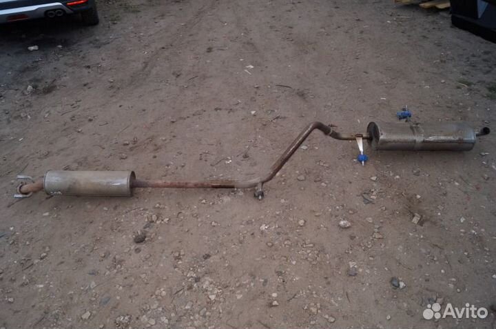 Глушитель в сборе Peugeot 308 1.6 EP6 2008