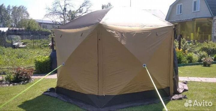 Шатер беседка для большой семья 2905TD с двумя в/д