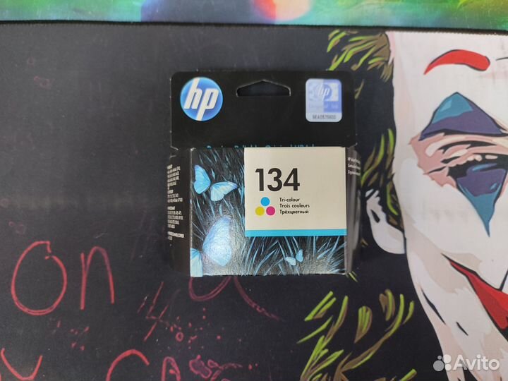 Оригинальный картридж hp 134