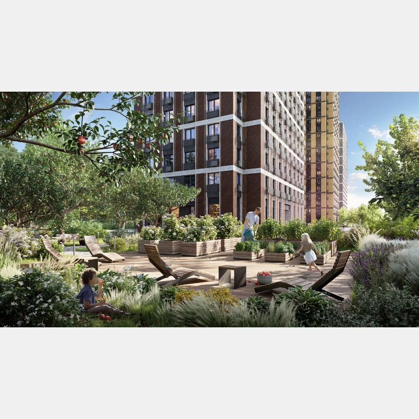 2-к. квартира, 69,8 м², 21/23 эт.