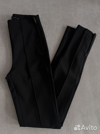 Черные брюки lime со стрелками