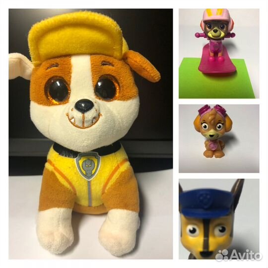 Игрушки щенячий патруль