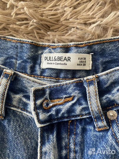 Джинсы mom pull bear 38 размер