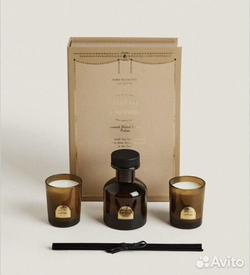 Zara home salted caramel подарочный набор
